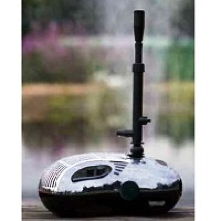 Насос фонтанный/прудовый "Aqua Jet Eco", 3900 л/ч: Мощность 60 Вт, высота водной картины до 150 см, 3 насадки (Каскад, Колокол, Гейзер)